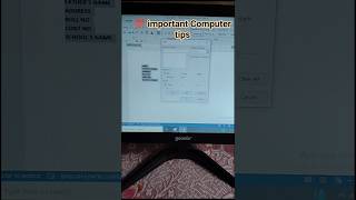 #computerknowledge 💯✔️ important tricks and tips in Ms Word 💯✅, knowledge day by day 💯✅✅✔️