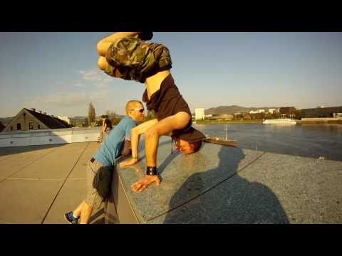 Head Stand Skyscraper Go Pro Hero HD