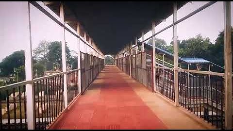 Sarmatanr station tour || new Overbridge making video || #jharkhand || #Koderma || #station