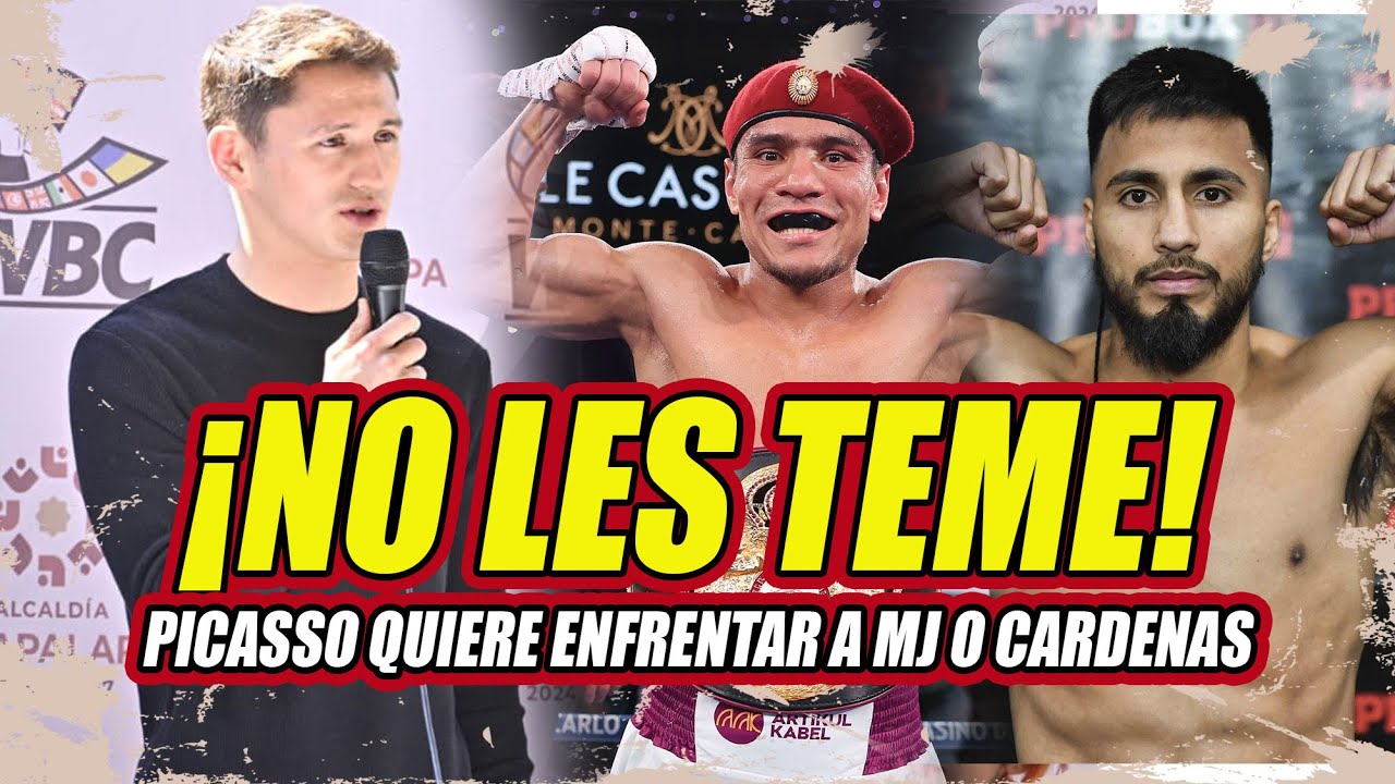 🔥David Picasso LE CANTA EL TIRO a los MEJORES boxeadores en los supergallo