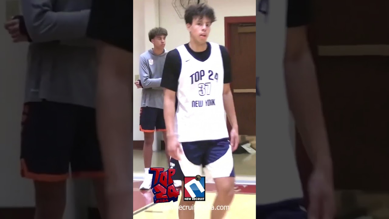 LUCAS MORILLO, NYS TOP 24, he displayed two-way brilliance: He is a deep threat, solid skillset