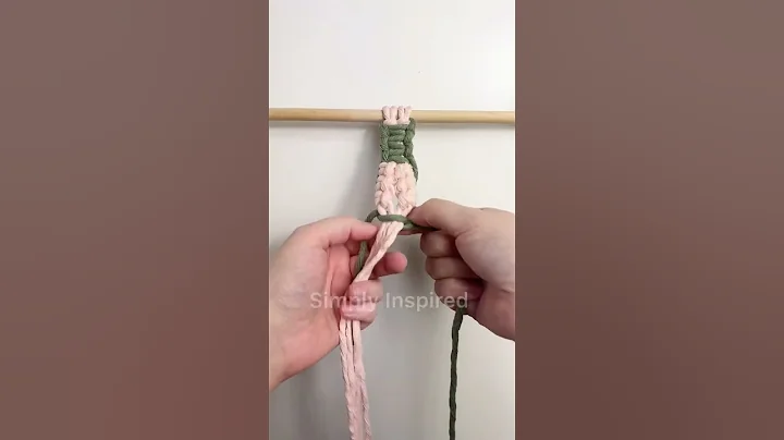 Macrame flower tutorial #macrame #macrameflower #macrametutorial