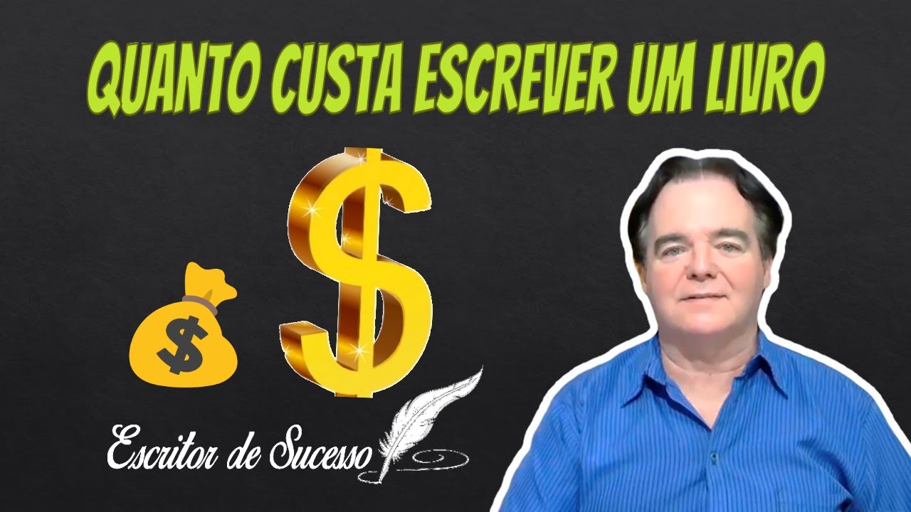 Quanto custa escrever um livro | Escritor de Sucesso - YouTube