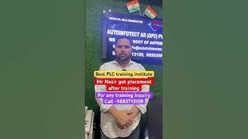 Nasir got placement after plc training #shorts #youtubeshorts #plctraining #plc #scada #electrical