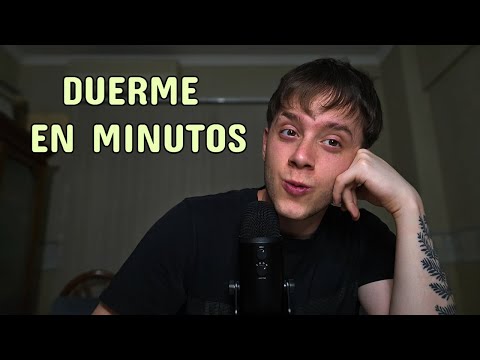 ASMR PARA DORMIRSE EN APENAS UNOS MINUTOS 😴