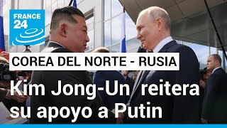 Cumbre PutinKim: Corea del Norte promete ayudar a Rusia en 'la lucha contra el imperialismo'