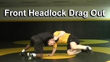 Front Headlock High C Drag Defense - Cary Kolat Wrestling Moves