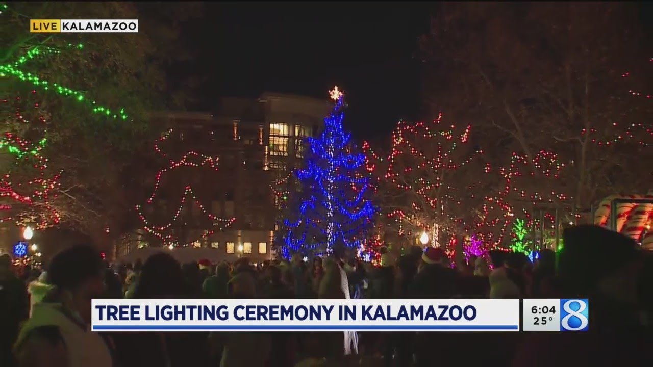 Tree lighting ceremonies across West Michigan YouTube