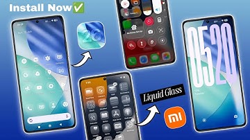 iOS 26 Liquid Glass Theme Install In Your Xaiomi, Redmi & Poco Phones | iOS 26 Feature install🤯