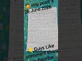 💁 Important CA Points # 26 June 2026 @ Online CA Point ✍️📚