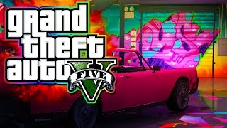 GTA 5 Free Roam - Smart Car Launches and Lowriders!  (GTA 5 Funny Moments)