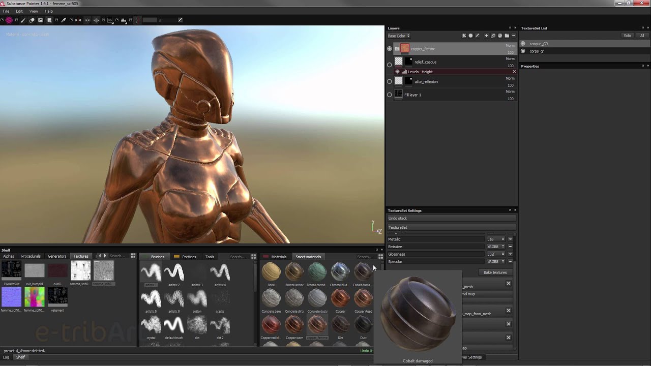 Tuto du Jeudi : Substance Painter - smart materials - YouTube
