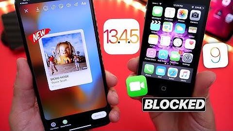 is Apple blocking FaceTime Calls to older Devices? & iOS 13.4.5 NEW Features & Changes