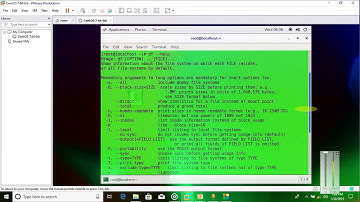 How to check disk information in linux (centos 7) in urdu hindi | check disk information in linux|19