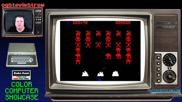 Color Invaders - 1982 - TRS-80 Color Computer Game