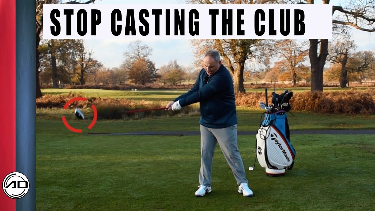 Golf - How To Stop Casting The Club - YouTube