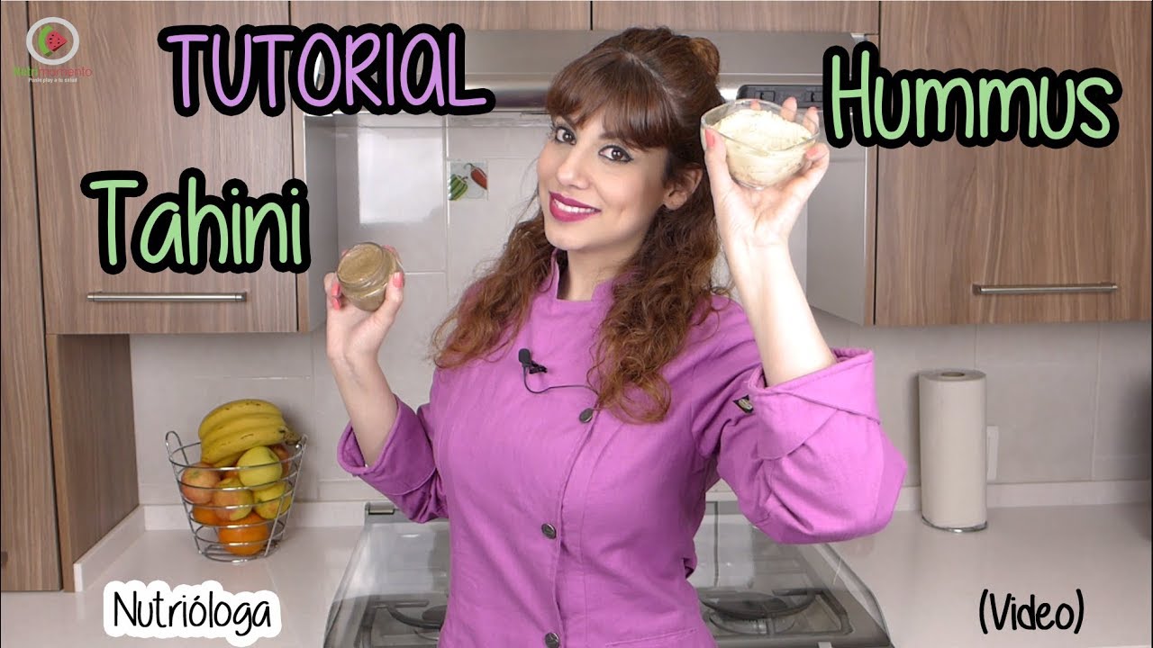 Hummus y tahini casero (Tutorial y propiedades)