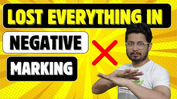 CSIR NET life science negative marking explained