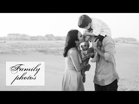 Candid Beach Family Portraits