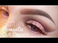 Soft Romantic Cut Crease Makeup Tutorial