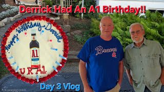 Pennsylvania Vlog - Day 3 (Derricks B Day, Shady Maple, Former MLB Pitcher, Etc.)