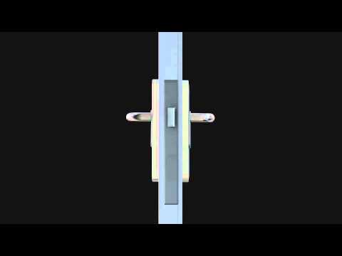 SimonsVoss technologies "SmartHandle 3062 mit Transponder 3064" presented by capro