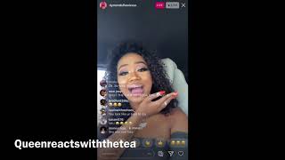 Dymondsflawless rants about Stash house & Fashion Nova not paying her for promo on instagram live