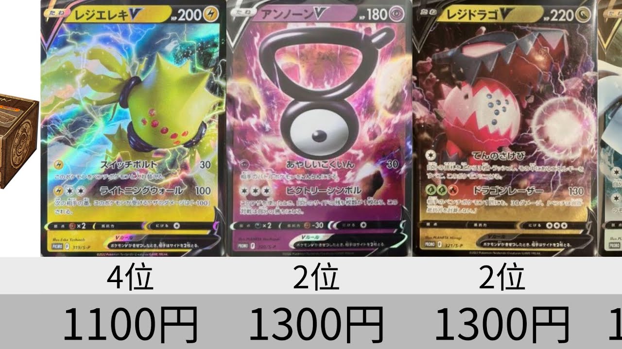ポケカ】パラダイムトリガー関連プロモ 相場ランキング【Pokémon cards