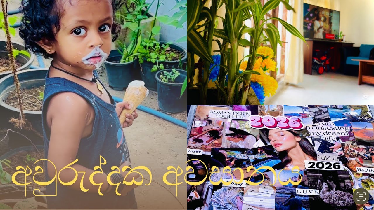 අලුත් අවුරුද්ද වෙනුවෙන් ඔයත් මේ දේවල් කරාද?🍁/ අන්තිම දවස❤️ 