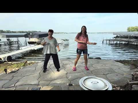 Goldfish line dance choreographed by Debi Pancoast & Kerry Maus 