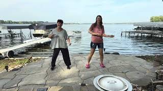 Goldfish line dance choreographed by Debi Pancoast & Kerry Maus 