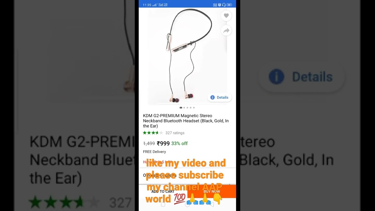 this is KDM neckband on filipcart