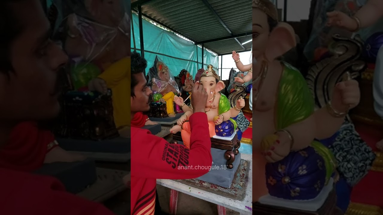 ganpati making 2022 ll Anant chougule 