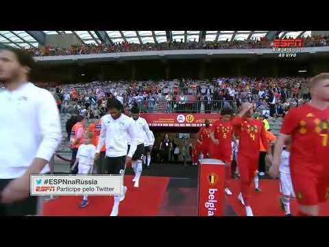 Bélgica 3 x 0 Egito - Amistoso Internacional (2018)