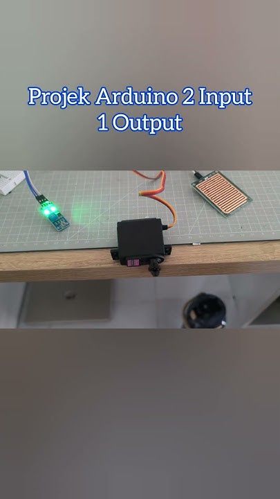 Projek Arduino 2 Input Sensor 1 Output Prototype Jemuran Otomatis # ...