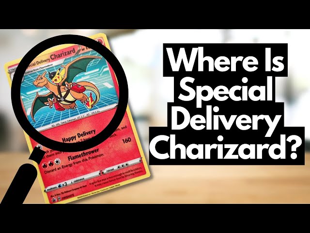 pokemon center special delivery charizard card (SWSH 075 Promo) When it comes to singles and graded cards my perspective on condition may be different from yours Special Delivery Charizard Pokemon Center