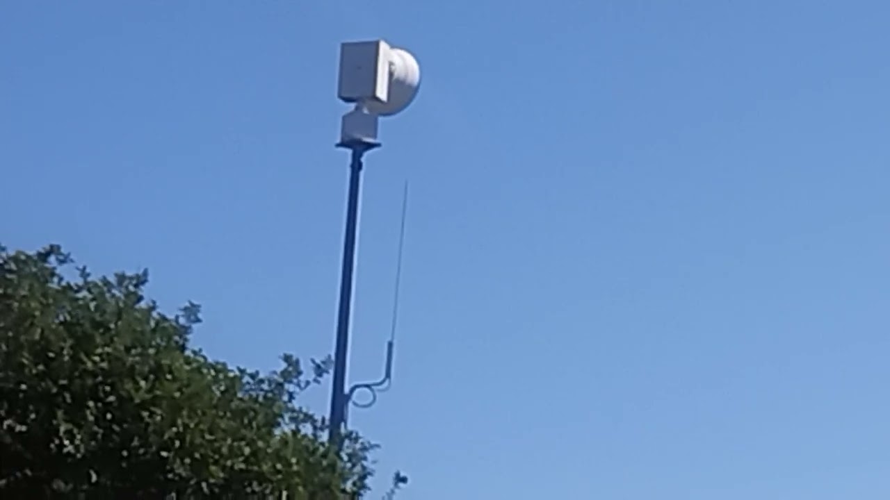 Carrollton, TX Federal Signal 2001 Test & Ambience - Full Alert