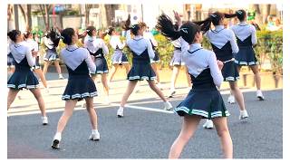 【学生バトン】ピョンピョンで可愛さ魅了！セントパトリックスデー青学バトントワリング部