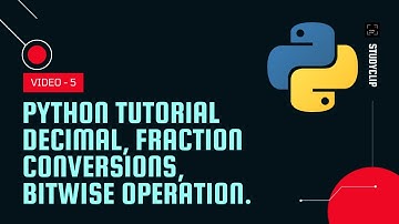Numbers in Python | Data Types | Video - 5 | Python Tutorial