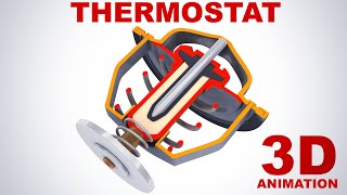 Thermostat / how does it work? (3D animation) by CARinfo3d (En) 187,674 views 9 months ago 3 minutes, 55 seconds