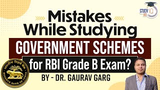 How to study Government Schemes for RBI GRADE B 2024 Exam Right Preparation strategy RBI GRADE B