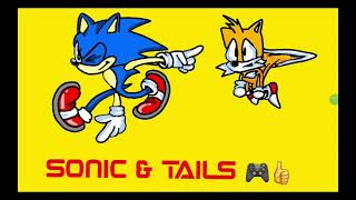 new pfp for sonic and tails (remake)