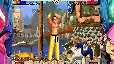 Goro Daimon 4 combos úteis # Kof 98