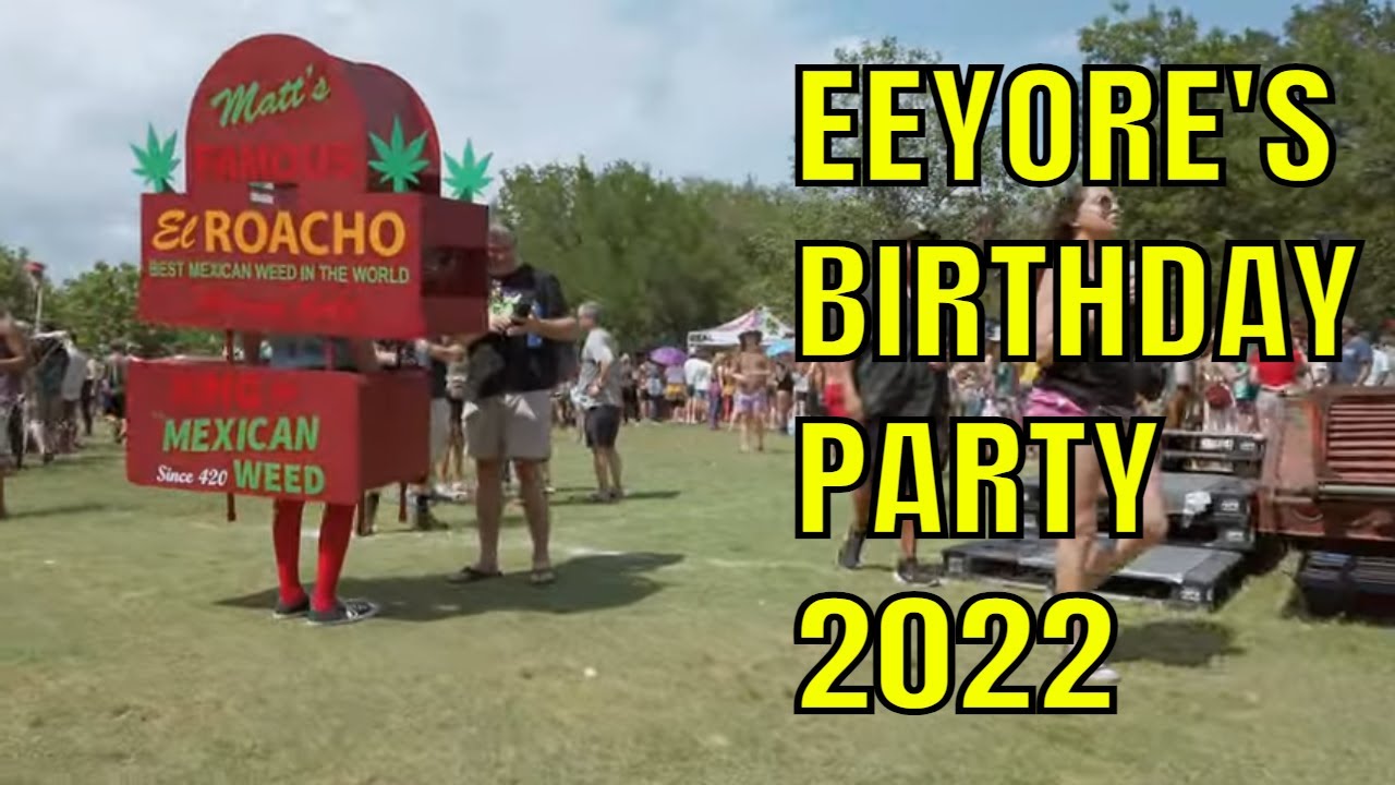 Eeyore's Birthday Party, Pease Park, Austin Texas, April 30, 2022 YouTube