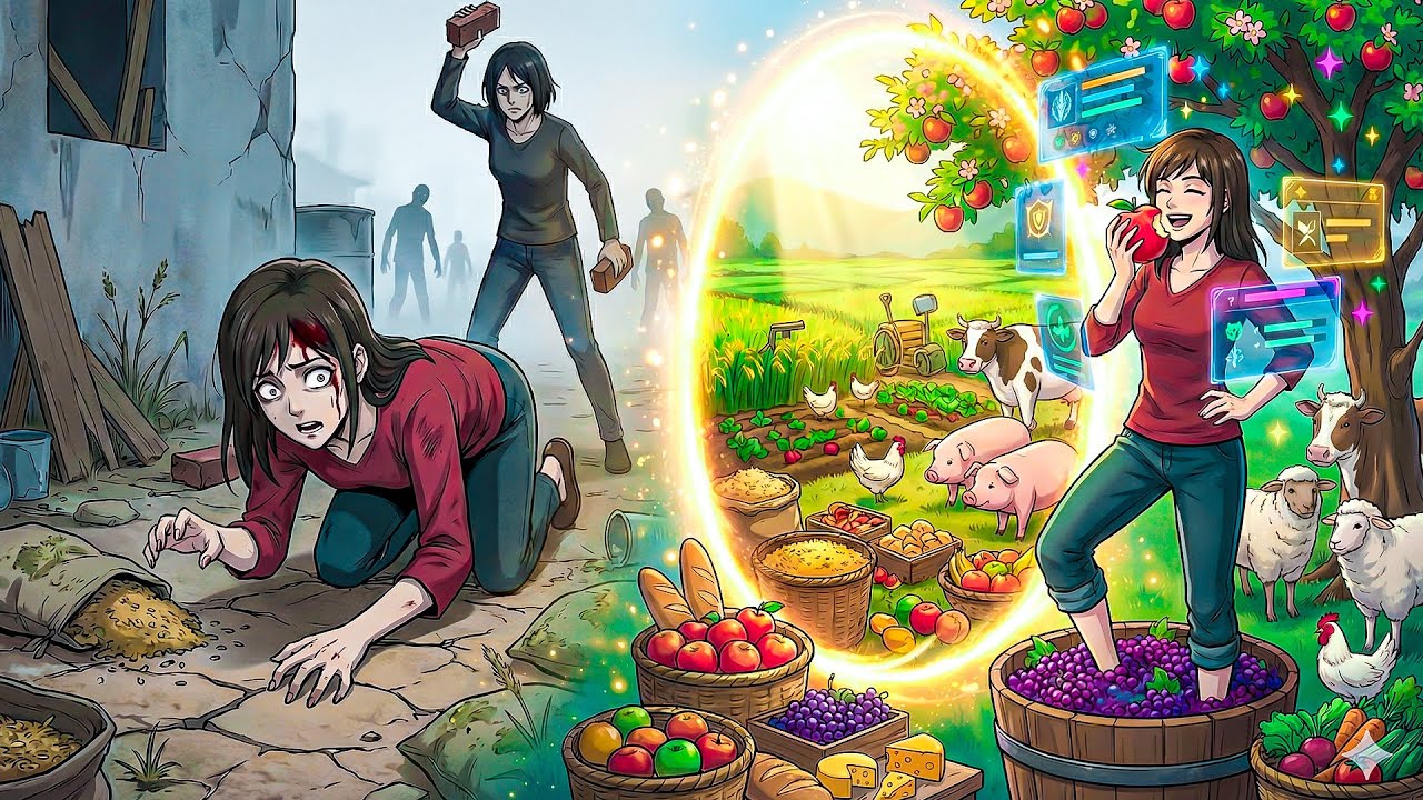 My Best Friend Smashed My Head For Food, But I Opened A Farm Space And Escaped Starvation