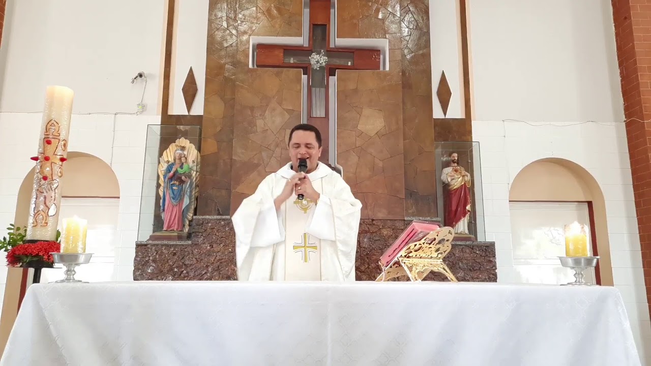 Missa da Ascenção do Senhor, Santuário de Santa Cruz dos Milagres, Pe. Raniery