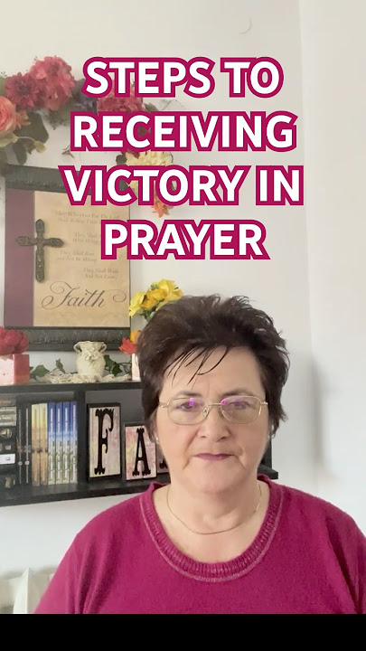 STEPS TO RECEIVE WHAT WE PRAY FOR #answerstoprayer #howtopray #successinprayer #victoryinprayer