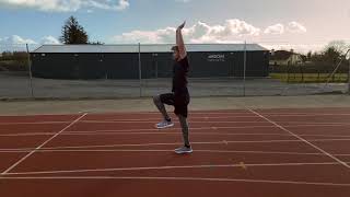 Linear March (Arms Overhead)