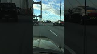 Accident on dames point bridge Jacksonville Fl
