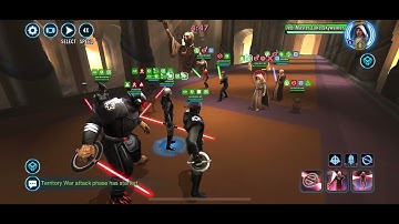 Inquisitors Vs JML (Level 6 Empire Datacron vs Level 9 JML Datacron) SWGOH
